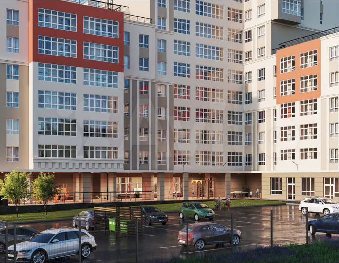 2-к. квартира, 42,9 м², 9/12 эт.
