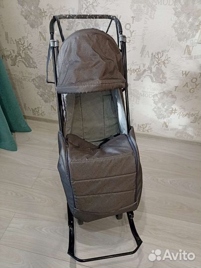 Коляска санки