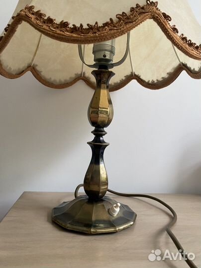 Настольная лампа торшер, Германия, винтаж