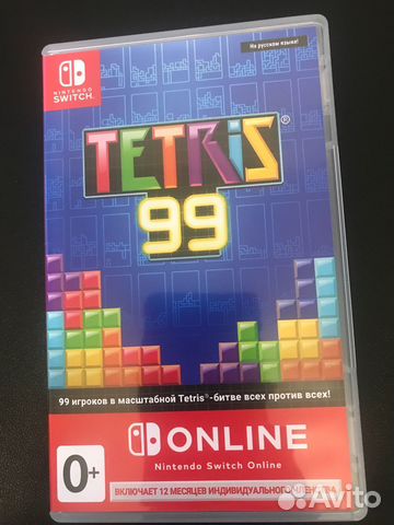 Nintendo switch подписка год и Tetris 99 купить в Москве | Электроника ...