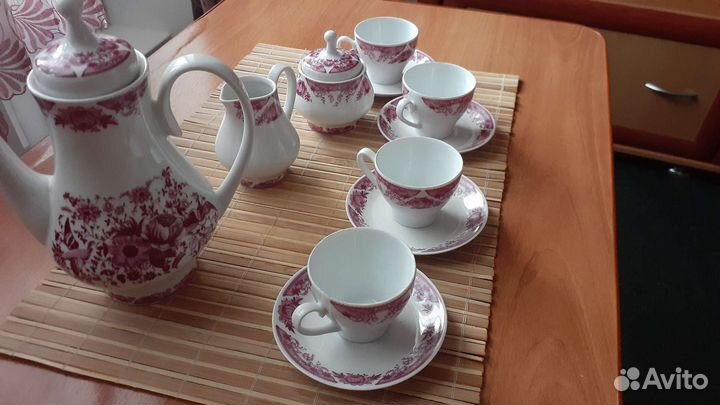 Фарфоровый кофейный сервиз Kahla