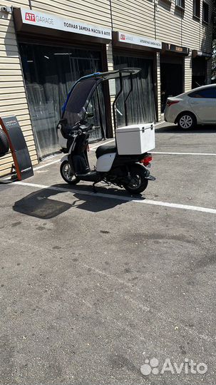 Yamaha gear 4t с крышей