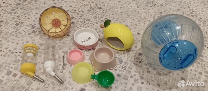 Клетка (контейнер) и аксессуары для грызунов