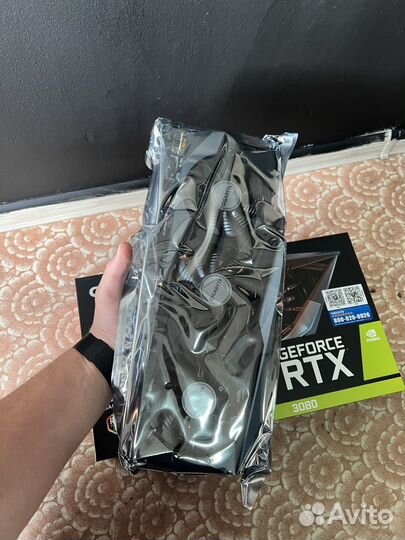Gigabyte RTX 3080 12g новая не вскрытая