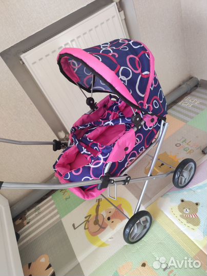 Коляска кукольная для кукол детская