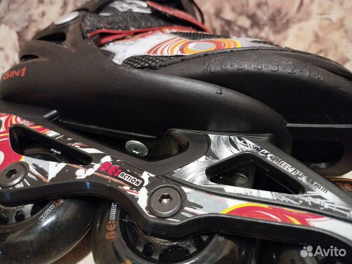 Раздвижные роликовые коньки RE:action