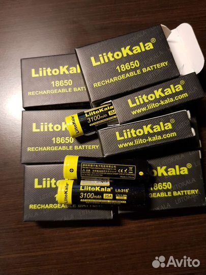 Высокотоковые аккумуляторы 18650 Lii-31S