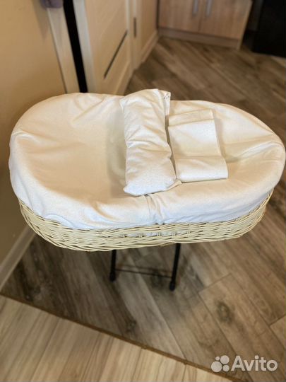 Кокон для новорожденных с корзиной