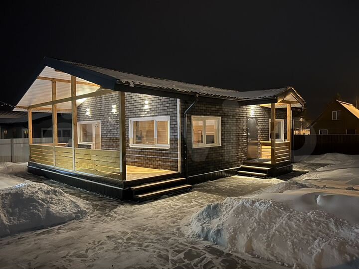 Дом 106 м² на участке 6 сот.