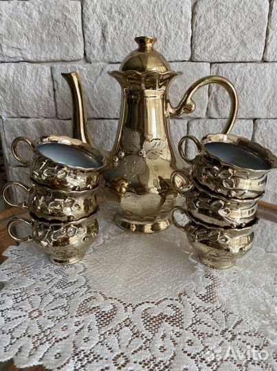 Золотой кофейный сервиз