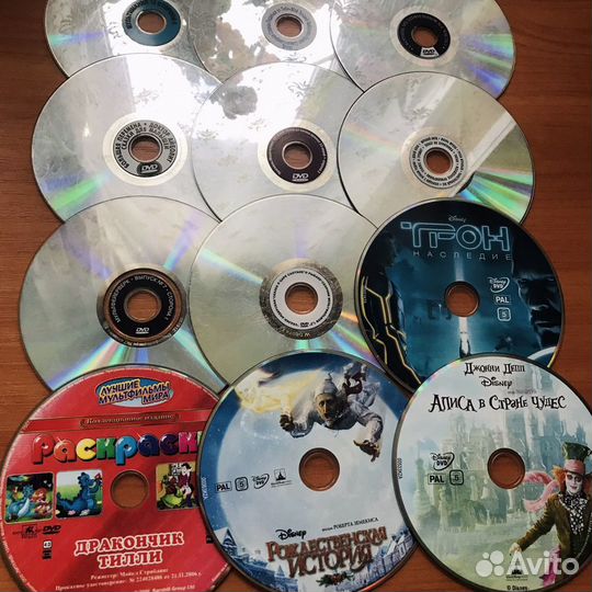 DVD диски (разные)