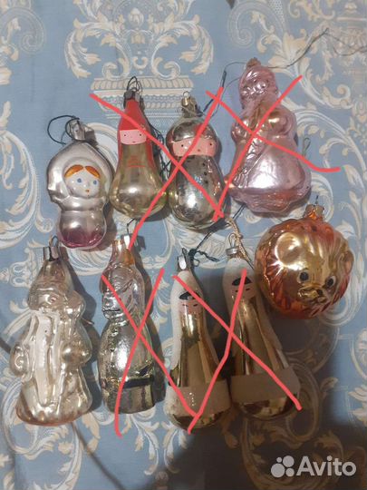 Елочные игрушки СССР