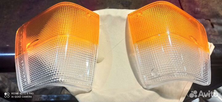 Новые стекла поворотников вольво 240