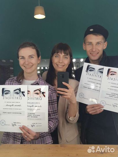 Обучение/курс бровист Оформление бровей Долговр.ук