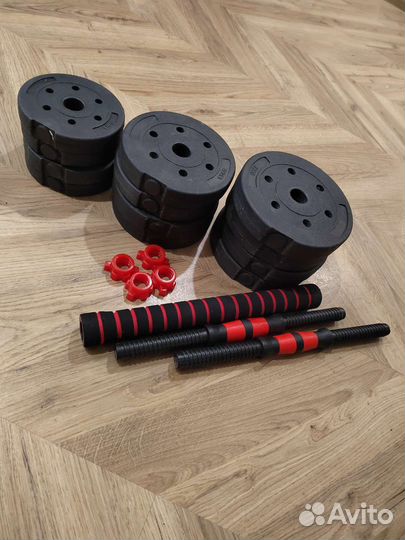 Гантели/штанга + блины 18 кг