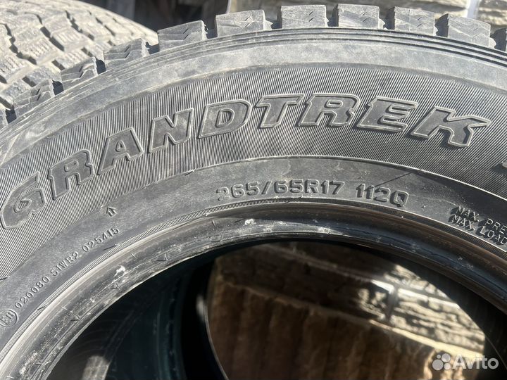 Dunlop Grandtrek SJ6 265/65 R17