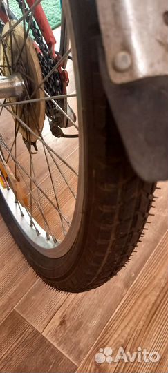 Велосипед складной двух подвесный 20 д