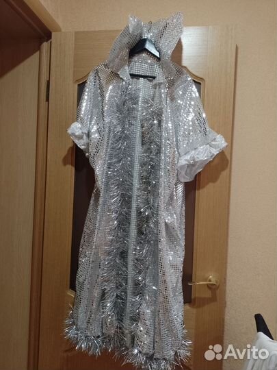 Костюм снегурочки взрослый