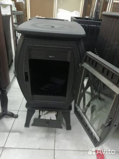 Чугунная Печь-камин 