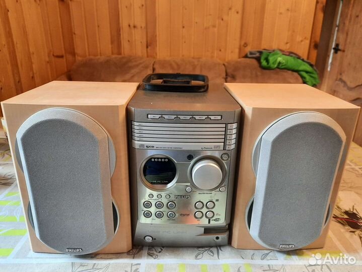 Музыкальный центр philips бу