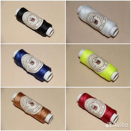 Вощеные нитки 0,8 мм