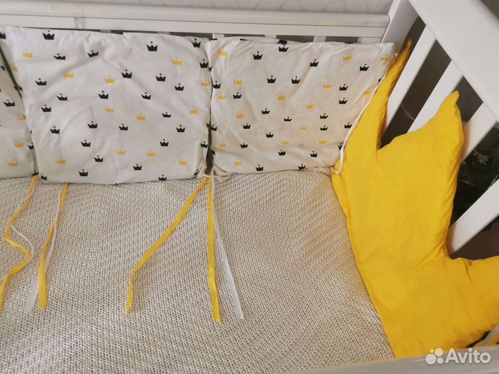 Бортики в детскую кроватку