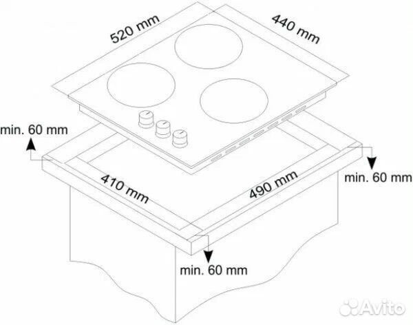 Электрическая варочная панель Simfer H45E03B016