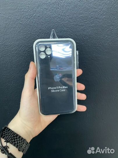 Silicone Case с защитой камеры iPhone 11ProMax