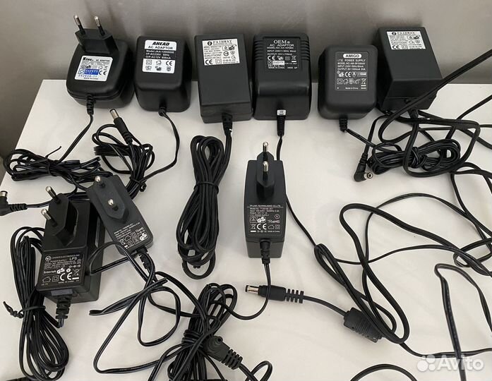 Блок питания адаптер разные новые