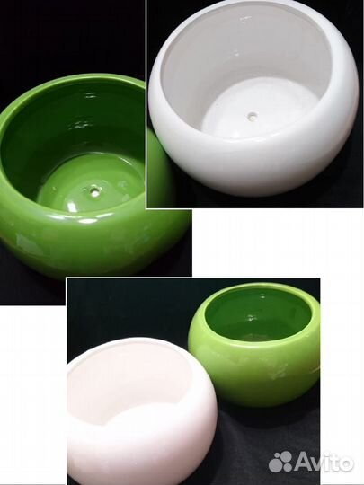 Новый цветочный горшок керамика