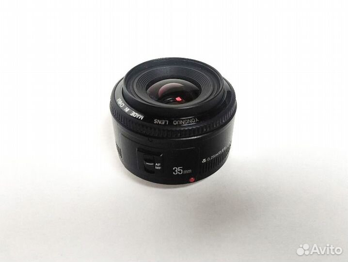 Объeктив Yongnuо EF 35mm F/2