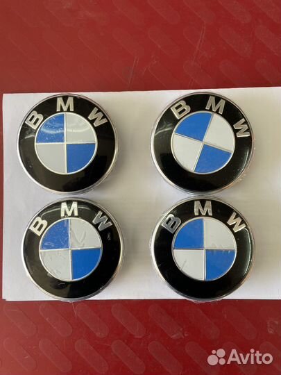 Колпачки на литые диски BMW