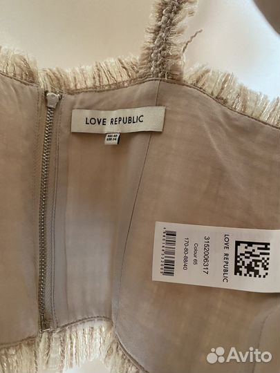 Твидовый топ