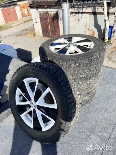 R15 Bridgestone Ice Cruiser 7000 195/65, PCD 5x114.3 DIA 56