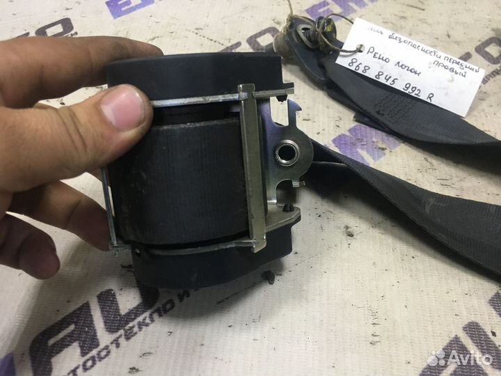 Ремень безопасности передний правый Рено Логан