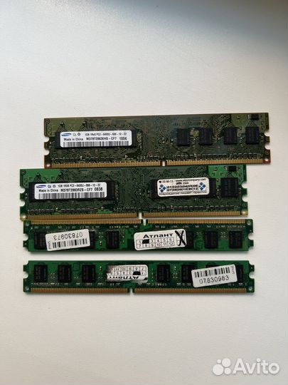Оперативная память ddr2 2gb