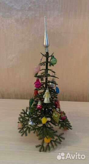 Елка малютка с игрушками, СССР