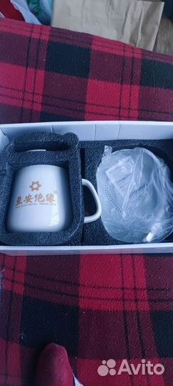 Керамическая кружка с плиткой