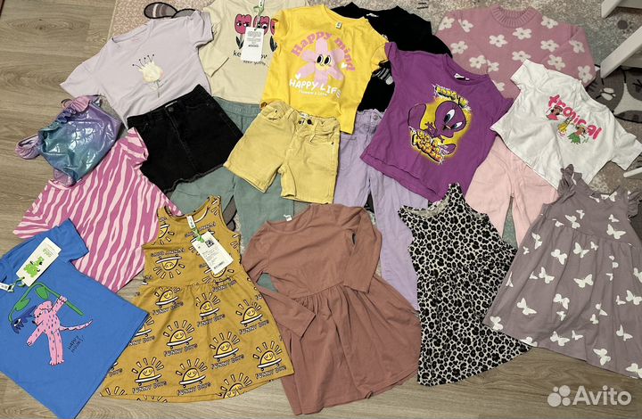Пакет вещей на девочку 104