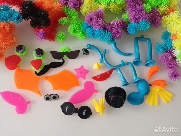 Конструктор липучка/репейник Bunchems