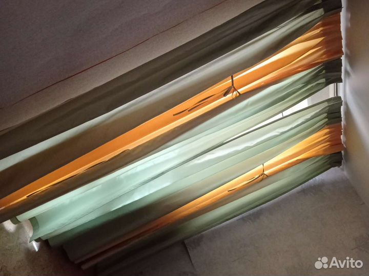 Занавески шторы бу + тюль