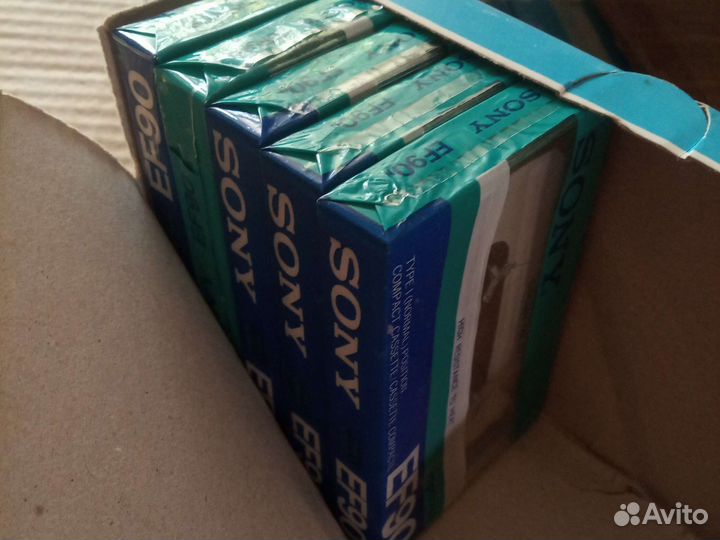 Аудиокассеты sony