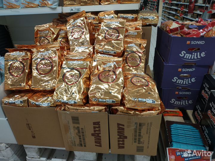 Кофе в зёрнах Lavazza Qualita ORO 1 кг Италия