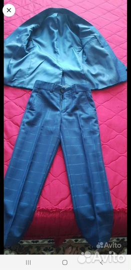 Школьная форма синяя
