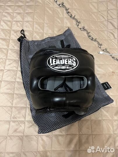 Боксерский шлем с бампером