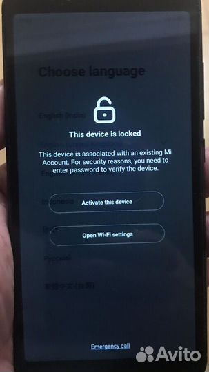 Разблокировка Андроид, Google и Mi аккаунта