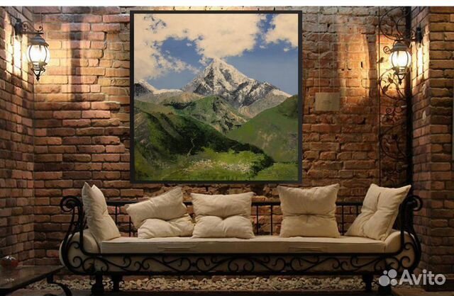 Интерьерные и стильные картины маслом на холсте