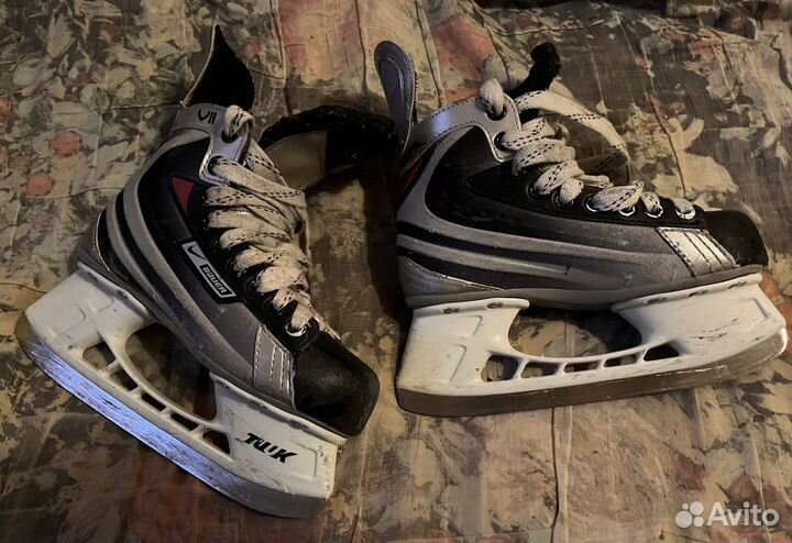 Хоккейные коньки bauer вратарские