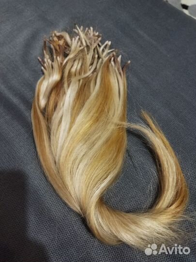 Волосы для наращивания натуральные бу