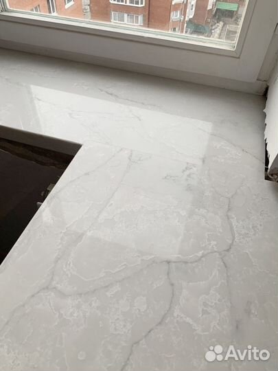 Подоконник из искусственного камня